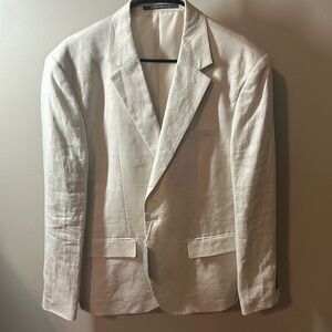 Men's 100% Linen Blazer Mens Linen Jackets 44R